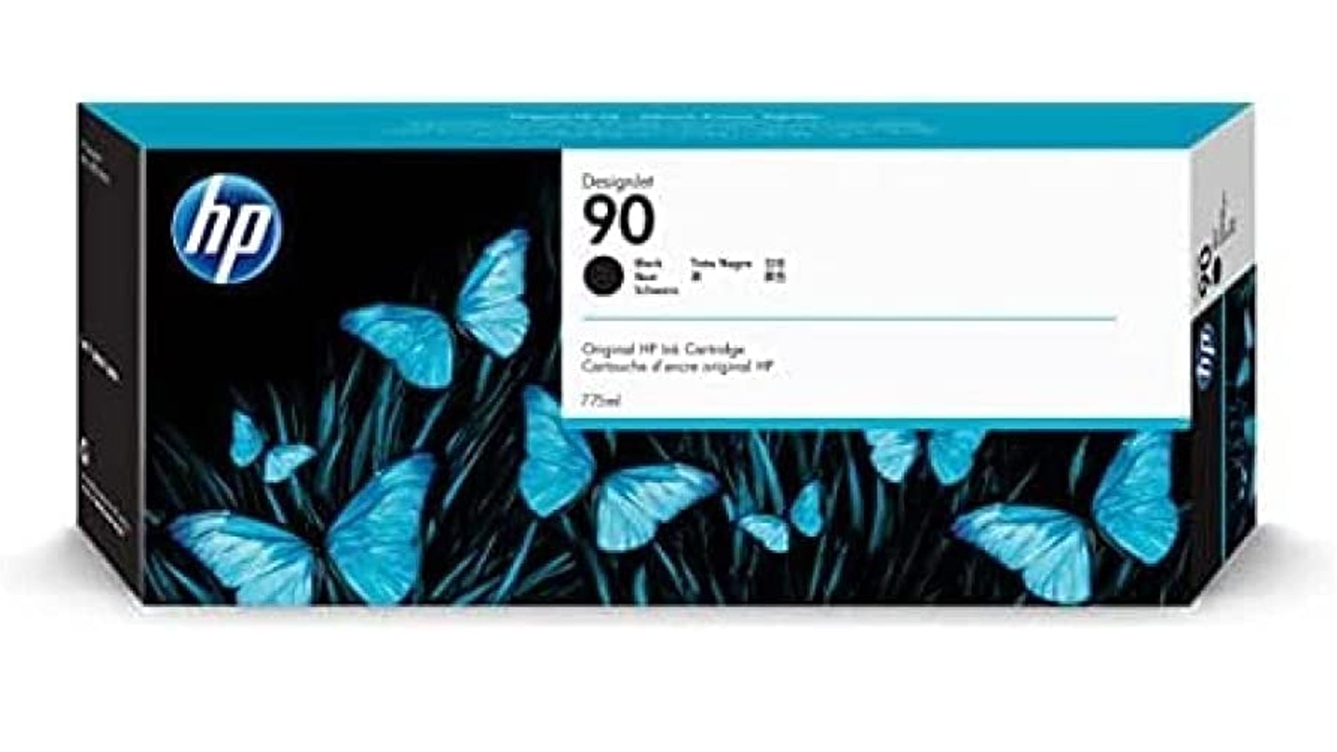 Original HP 90 (C5059A) 775-ml Black Ink Cartridge
