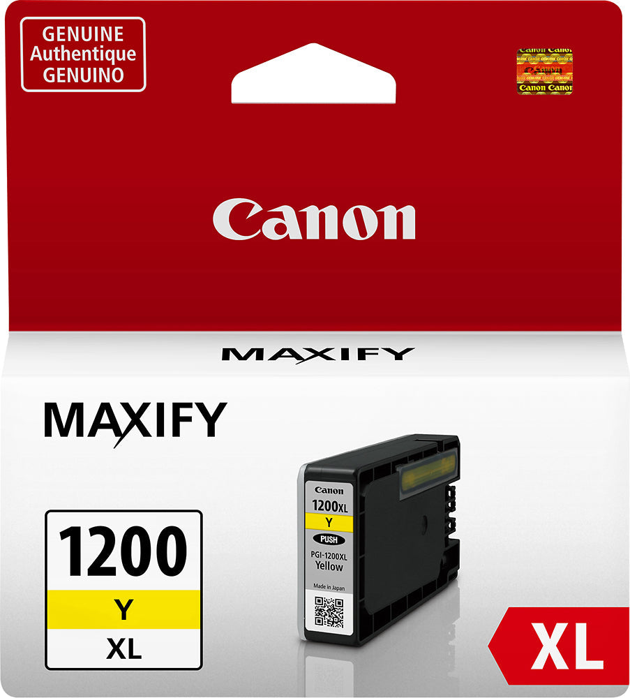 Original Canon PGI-1200XL High Yield Yellow Ink Cartridge