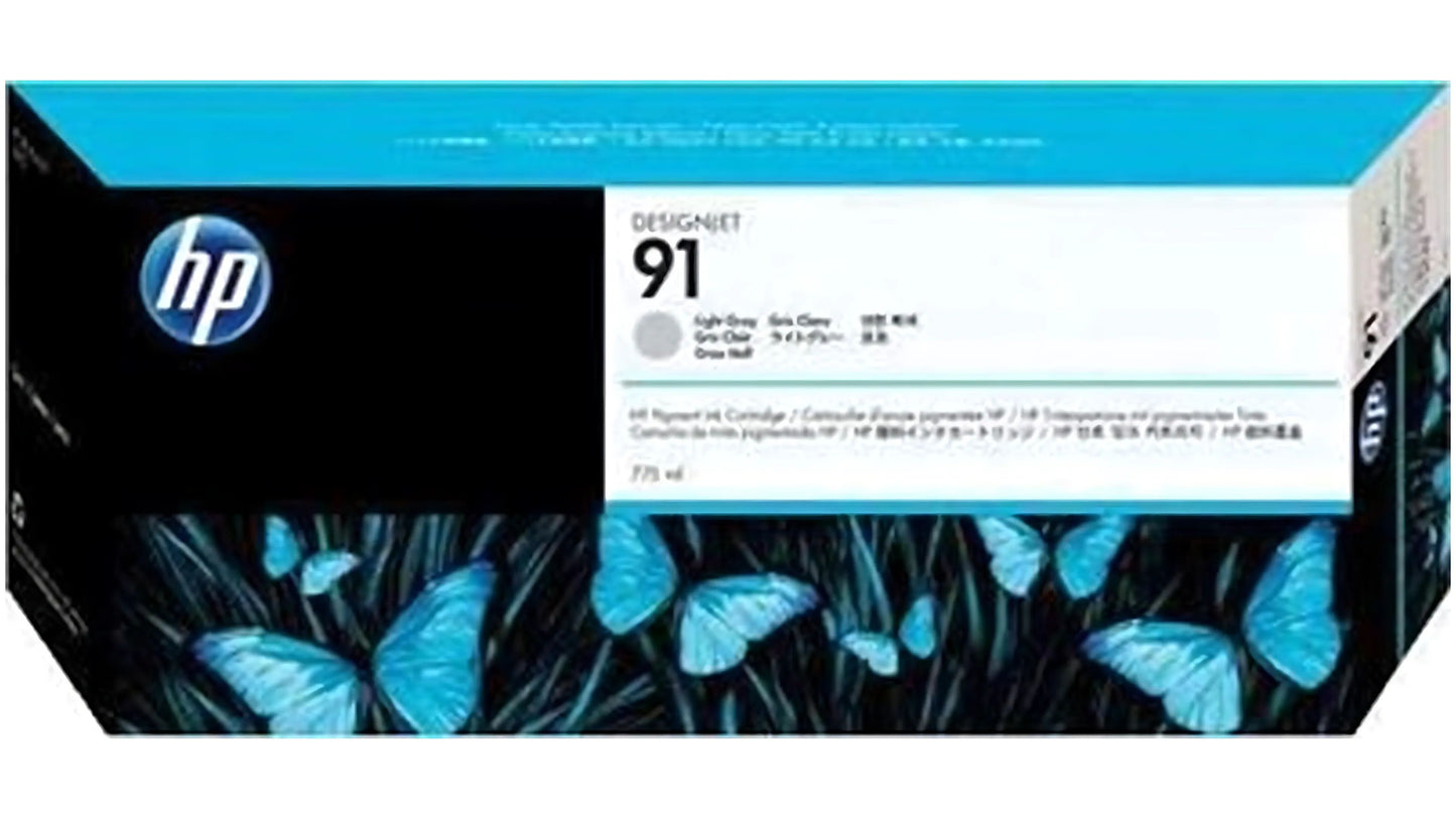 Original HP 91 775-ml (C9466A) Light Gray Ink Cartridge
