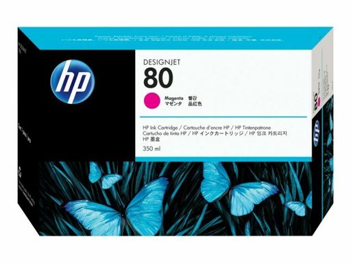 Original HP 80 (C4847A) Magenta Ink Cartridge