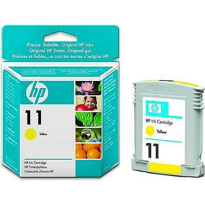 Original HP 11 Yellow Ink Cartridge-C4838A