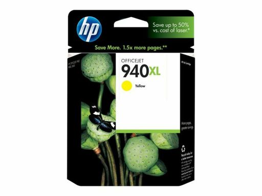 HP 940XL (C4909AN) Yellow High Yield Ink Cartridge