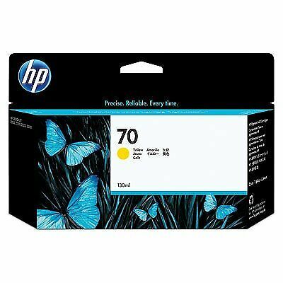 Original HP 70 130-ml (C9454A) Yellow Ink Cartridge