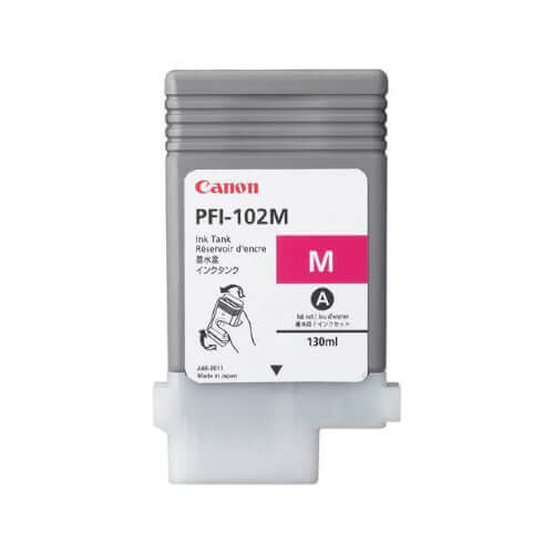 Original Canon PFI (PFI-102M) Standard Yield Magenta Ink Cartridge