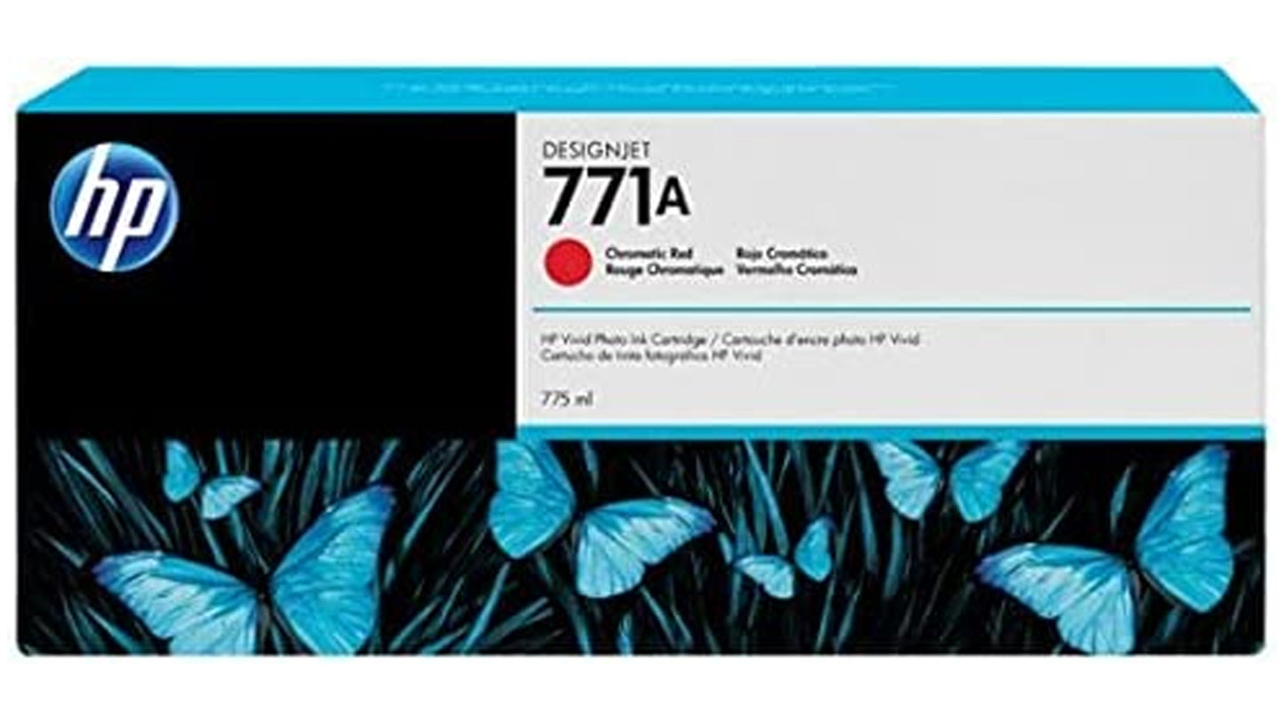 HP 771A 775-ml (B6Y16A) Chromatic Red Standard Yield Ink Cartridge
