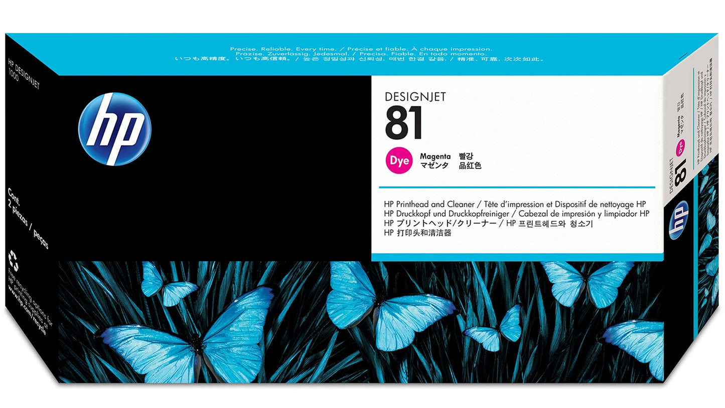 Original HP 81 Magenta (C4932A) Ink cartridge
