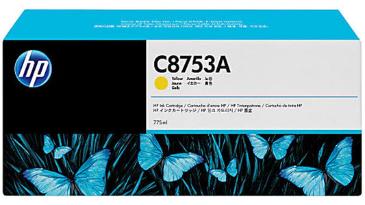 Original HP C8753A Yellow Ink Cartridge
