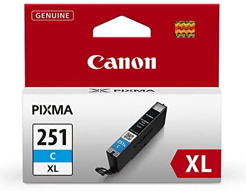 Original Canon CLI-251XL Cyan Ink Cartridge