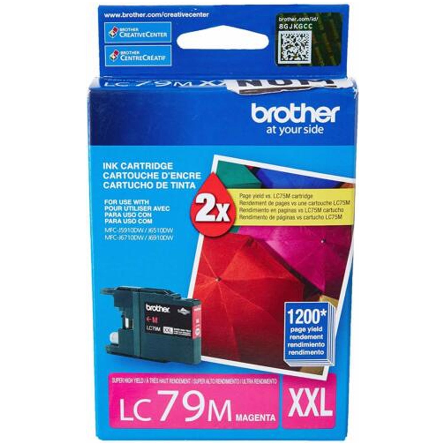 Original Brother LC79 Magenta Ink Cartridge
