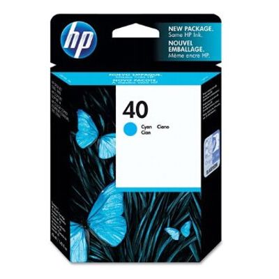 Original HP 40 Cyan (51640C) Ink Cartridge