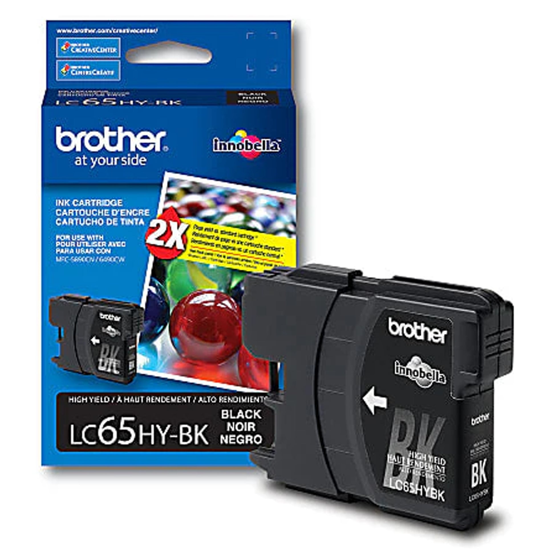 Original Brother LC65 Black Ink Cartridge
