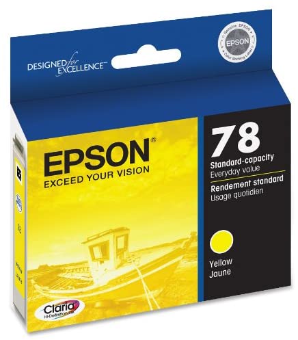 New Genuine Epson 78 (T0784) Yellow Ink Cartridge