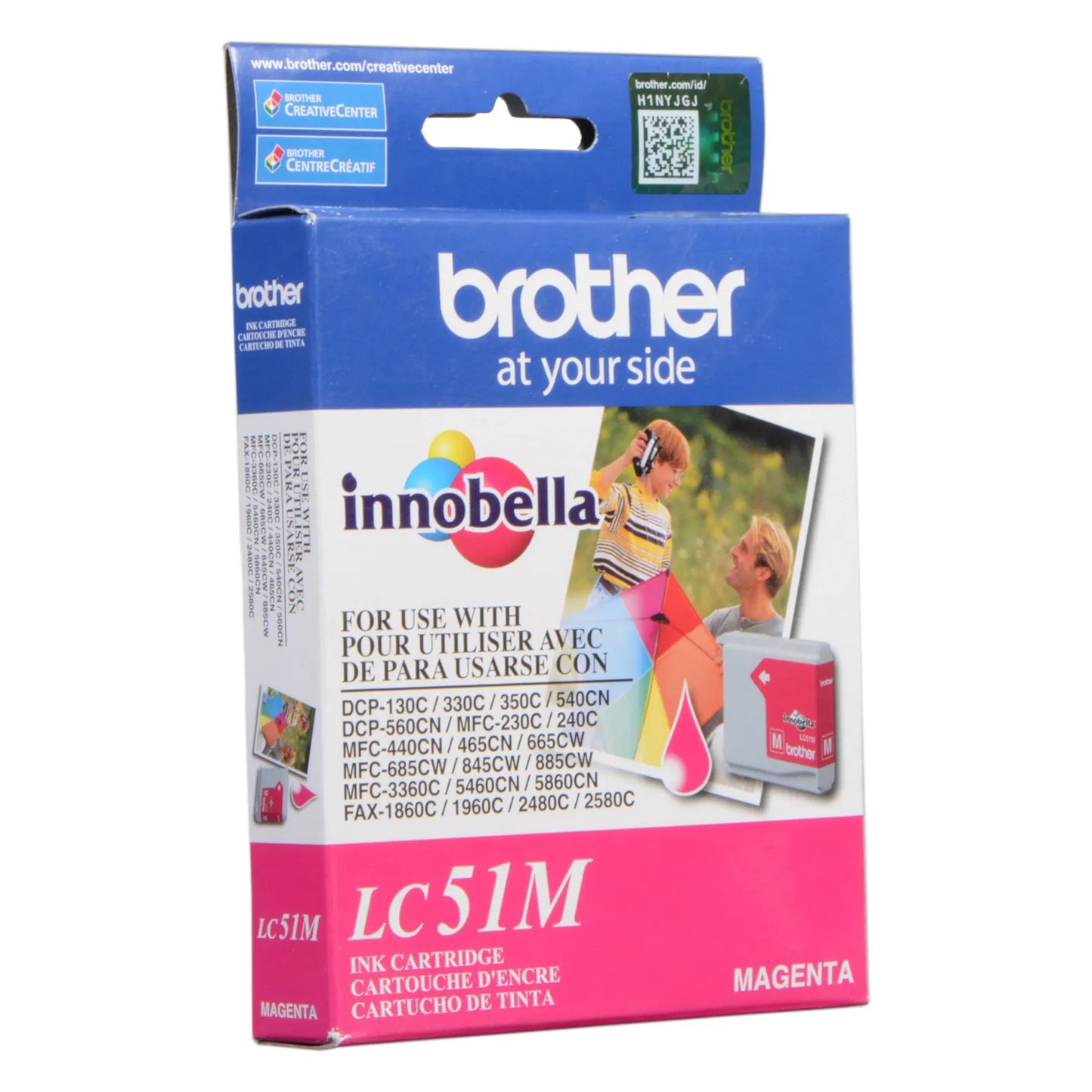 Brother LC51M Magenta Ink Cartridge
