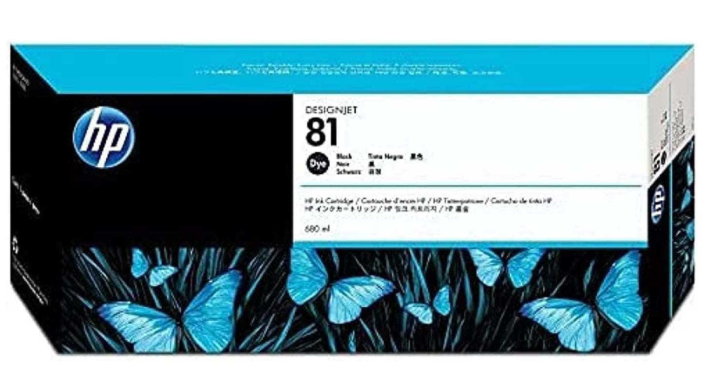 Original HP 81 Black (C4930A) Ink cartridge
