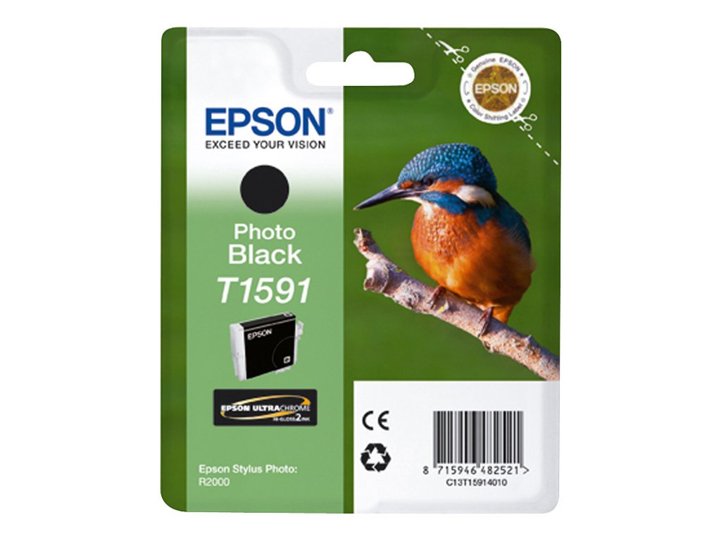 Epson T1591 Photo Black Ink Cartridge