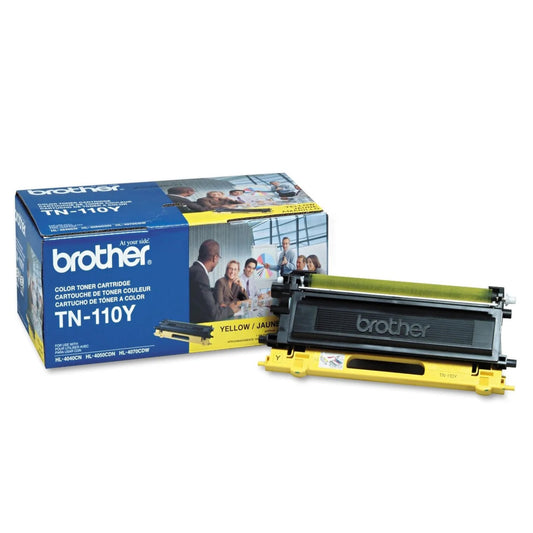 Brother TN-110Y Yellow Toner Cartridge
