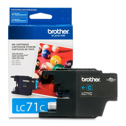 Original Brother LC71 Cyan Ink Cartridge