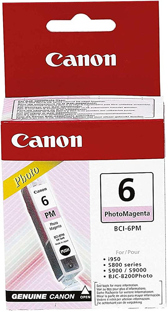 Original Canon BCI-6 Photo Magenta Ink Cartridge