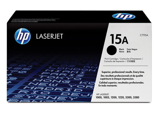 Original HP 15A Black (C7115A) Toner Cartridge