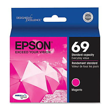 New Genuine Epson 69 Magenta Ink Cartridge