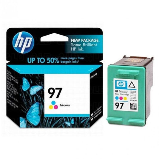 Original HP 97 (C9363WN) Color Ink Cartridges