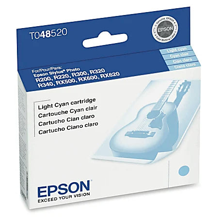 Original Epson 48 (T0485) Light Cyan Ink Cartridge