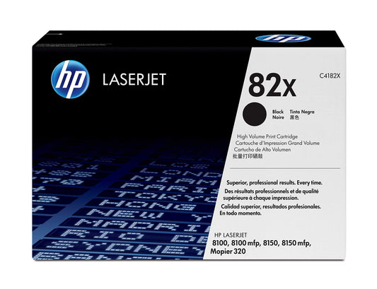 HP 82X (C4182X) High Yield Black Toner Cartridge