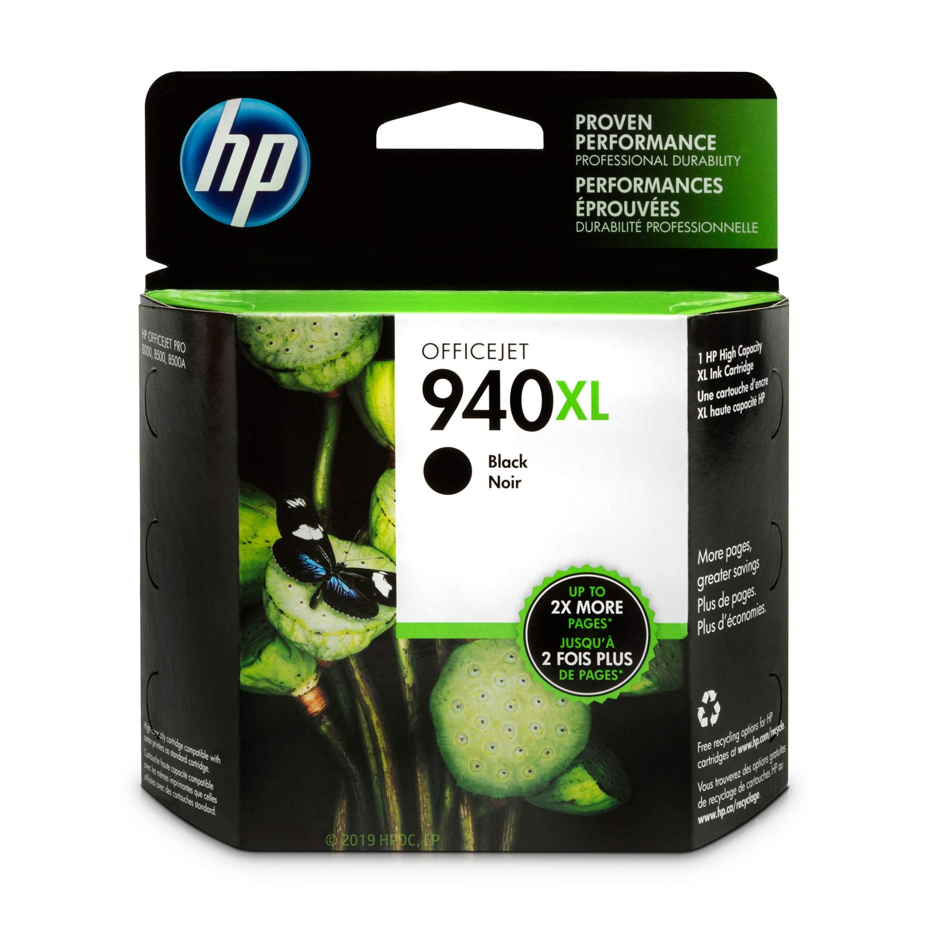 HP 940XL (C4906AN) Black High Yield Ink Cartridge