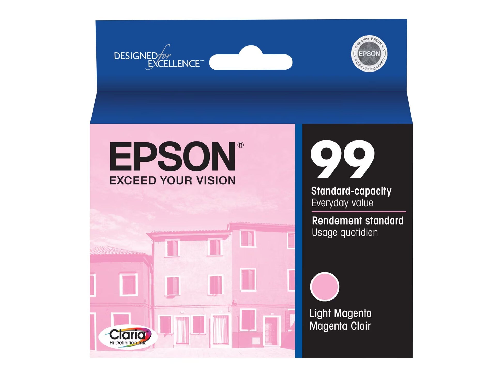 Epson 99 Light Magenta Ink Cartridge, T099620-S