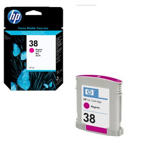 OEM HP 38 Magenta (C9416A) Ink Cartridge