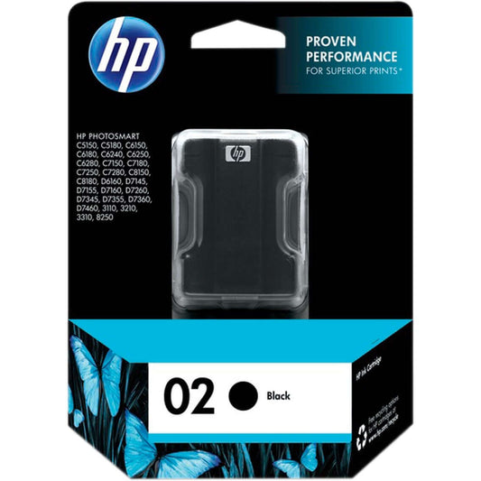 Original HP 2 (C8721WN) Standard Black Ink Cartridge