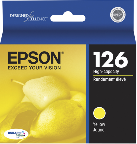 Original Epson 126 (T126420) Standard Yellow Ink Cartridge