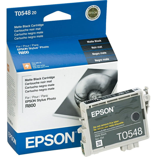 Genuine OEM Epson 54 (T0548) Matte Black Ink Cartridge